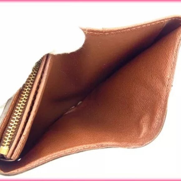 Louis Vuitton Wallet Purse Monogram Brown Woman Authentic Used - Picture 7 of 9
